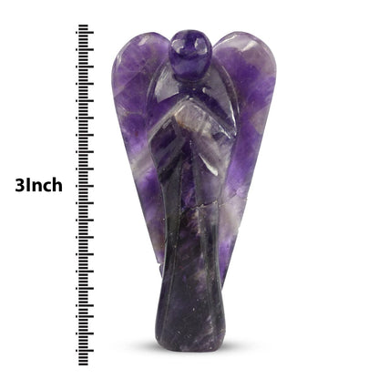 Max Bee Global Crystal Stone Angel Size 3