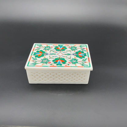 Handmade marble jewelry box