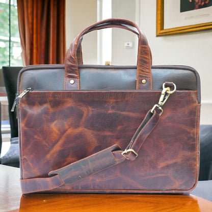 Genuine Leather Messenger Bag