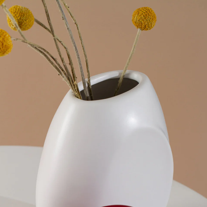 Flat Vase For Flowers (set of 3)