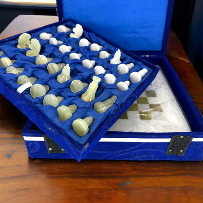 Luxury Onyx Chess Set 10 Inch