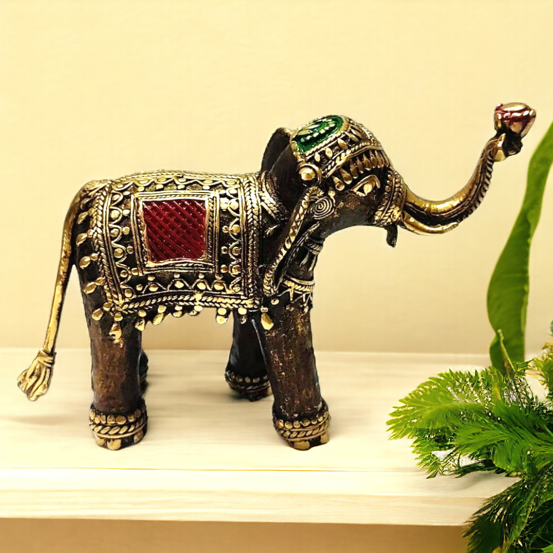 Maharaja Elephant - Antique Showpiece